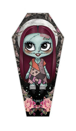 Black Market Art Company Lil Sally & Stretched Canvas Coffin Print