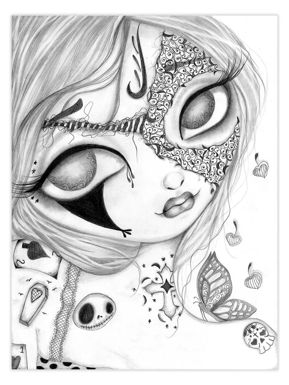 Black Market Art Company Lilith II Print - Black Market Art Company - Flyclothing LLC