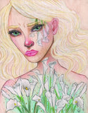 Black Market Art Company Lily Print
