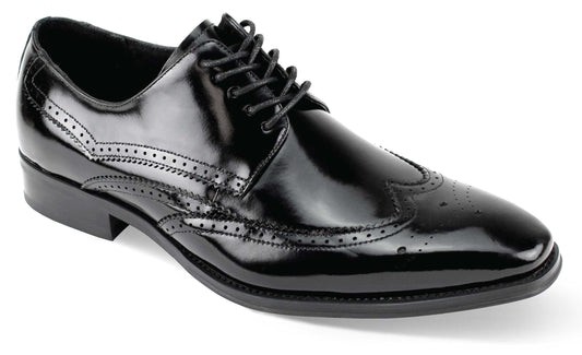 Giovanni Lincoln Black Mens Shoe - Giovanni