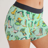 The Line Dance | Cowboy Boots Women’s Boxers - Shinesty - Flyclothing LLC