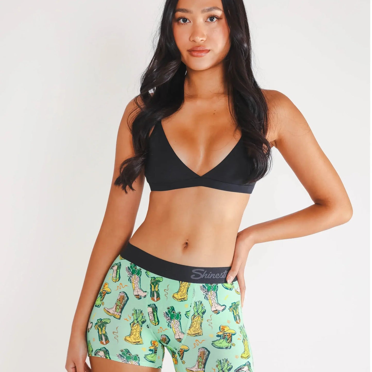 The Line Dance | Cowboy Boots Women’s Boxers - Shinesty - Flyclothing LLC