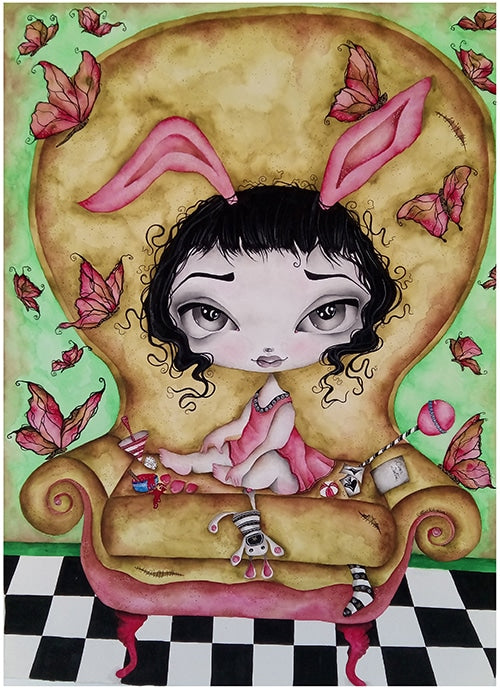 Black Market Art Company Little Alice Print