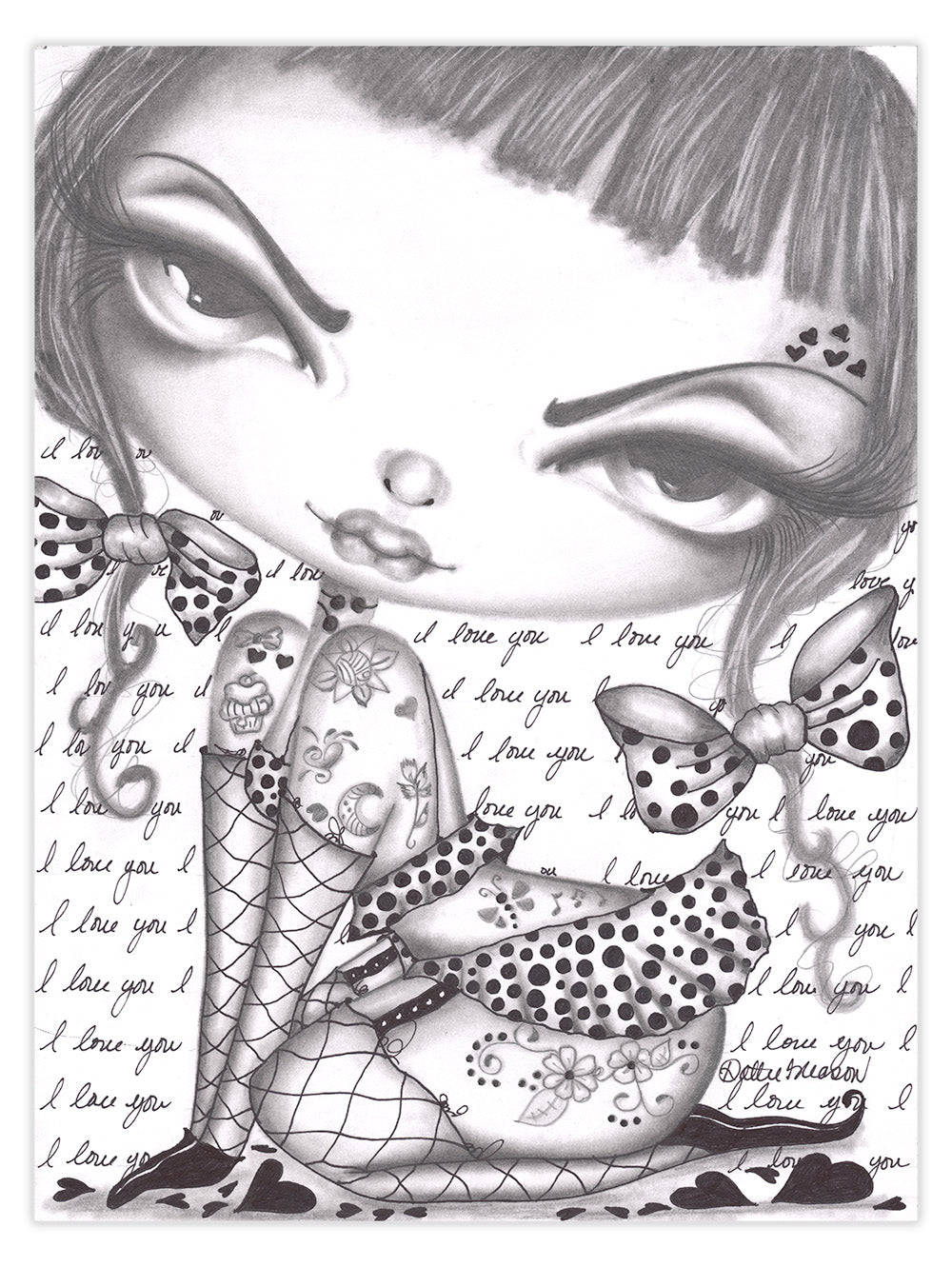 Black Market Art Company Little Chanel Print