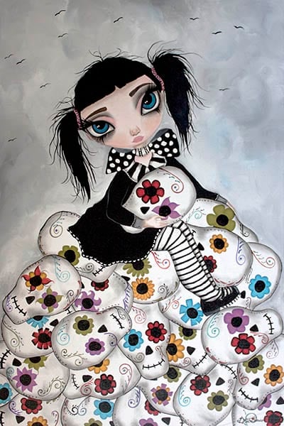 Black Market Art Company Little Claire Print