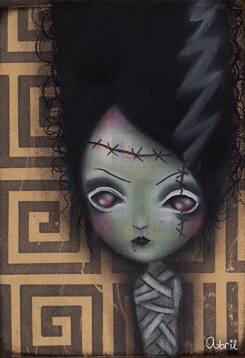 Black Market Art Company Little Bride Print