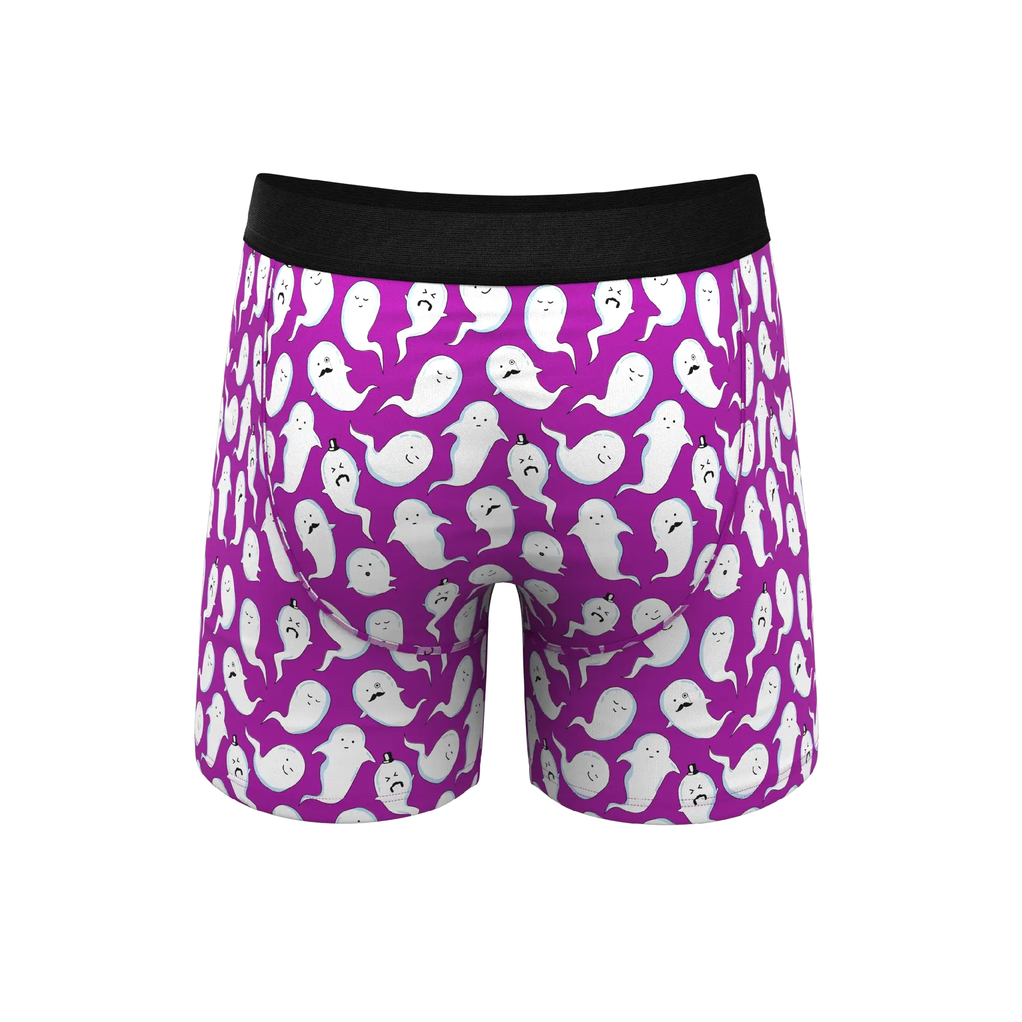 The Little Swimmers | Ghost Print Ball Hammock® Pouch Underwear With Fly - Shinesty - Flyclothing LLC