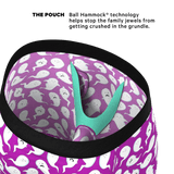 The Little Swimmers | Ghost Print Long Leg Ball Hammock® Pouch Underwear With Fly - Shinesty - Flyclothing LLC