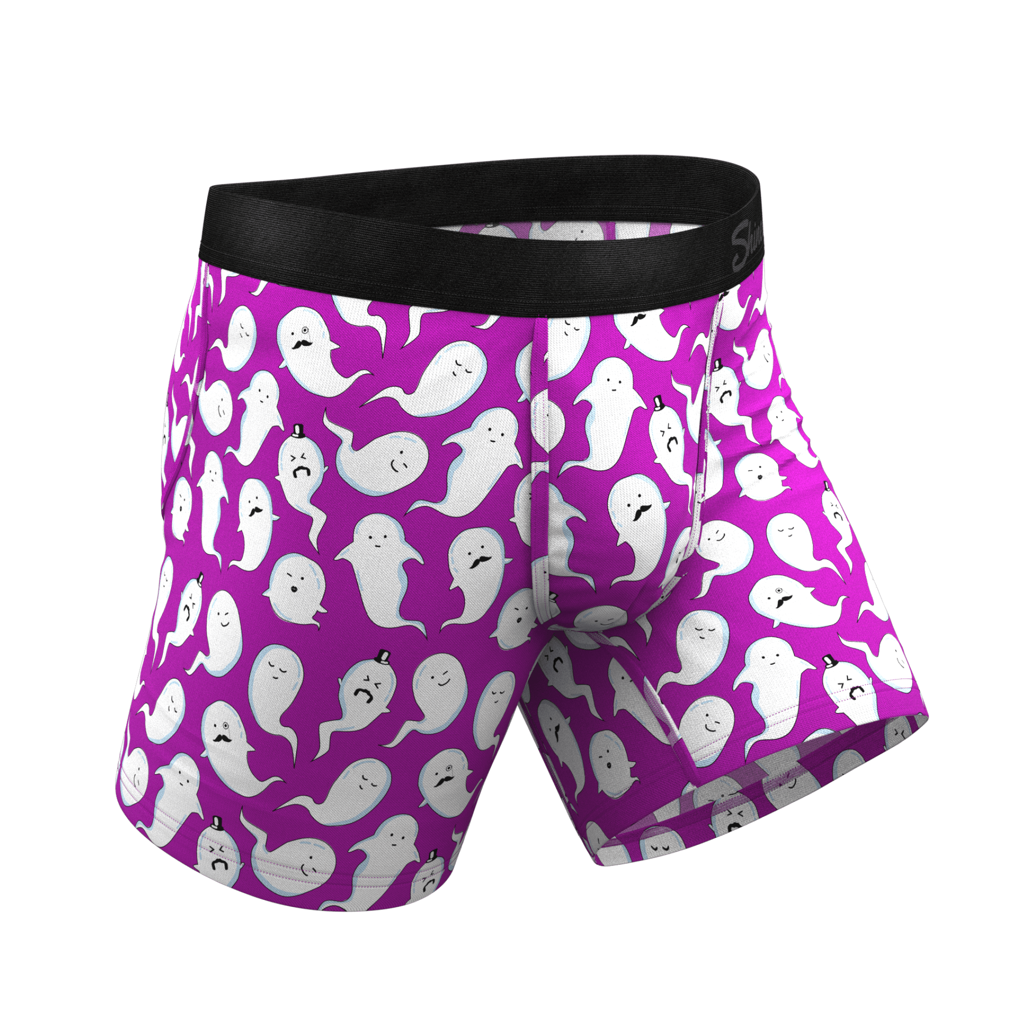 The Little Swimmers | Ghost Print Ball Hammock® Pouch Underwear - Shinesty