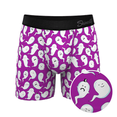 The Little Swimmers | Ghost Print Ball Hammock® Pouch Underwear - Shinesty