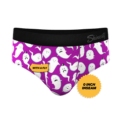 The Little Swimmers | Ghost Print Ball Hammock® Pouch Underwear Briefs - Shinesty