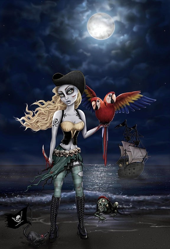 Black Market Art Company Living Dead Sea Print
