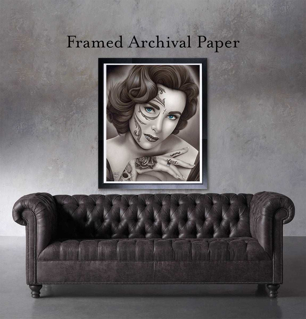 Black Market Art Company Liz Print - Black Market Art Company - Flyclothing LLC