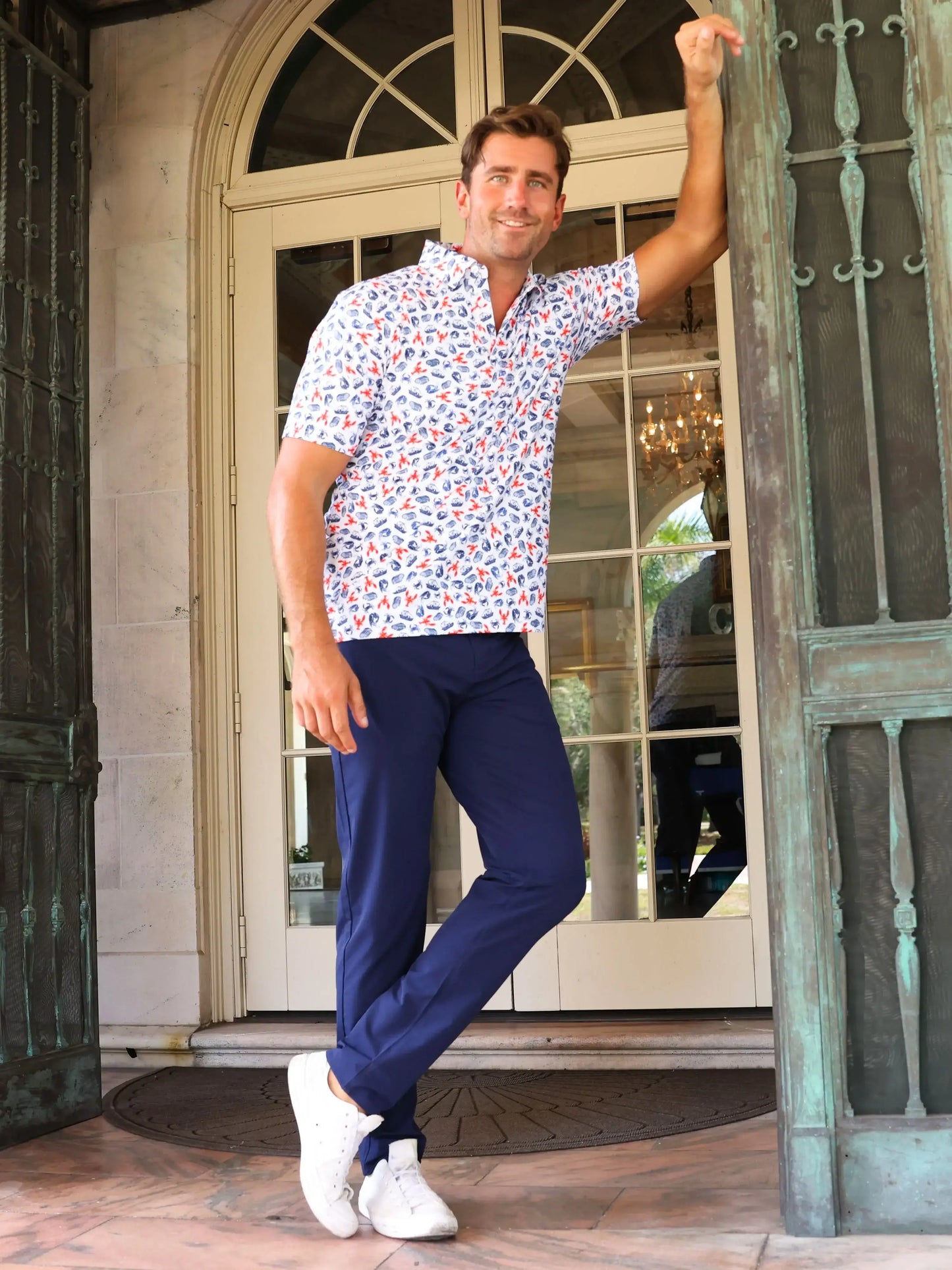 Seaport Pants - White Water Life - Flyclothing LLC