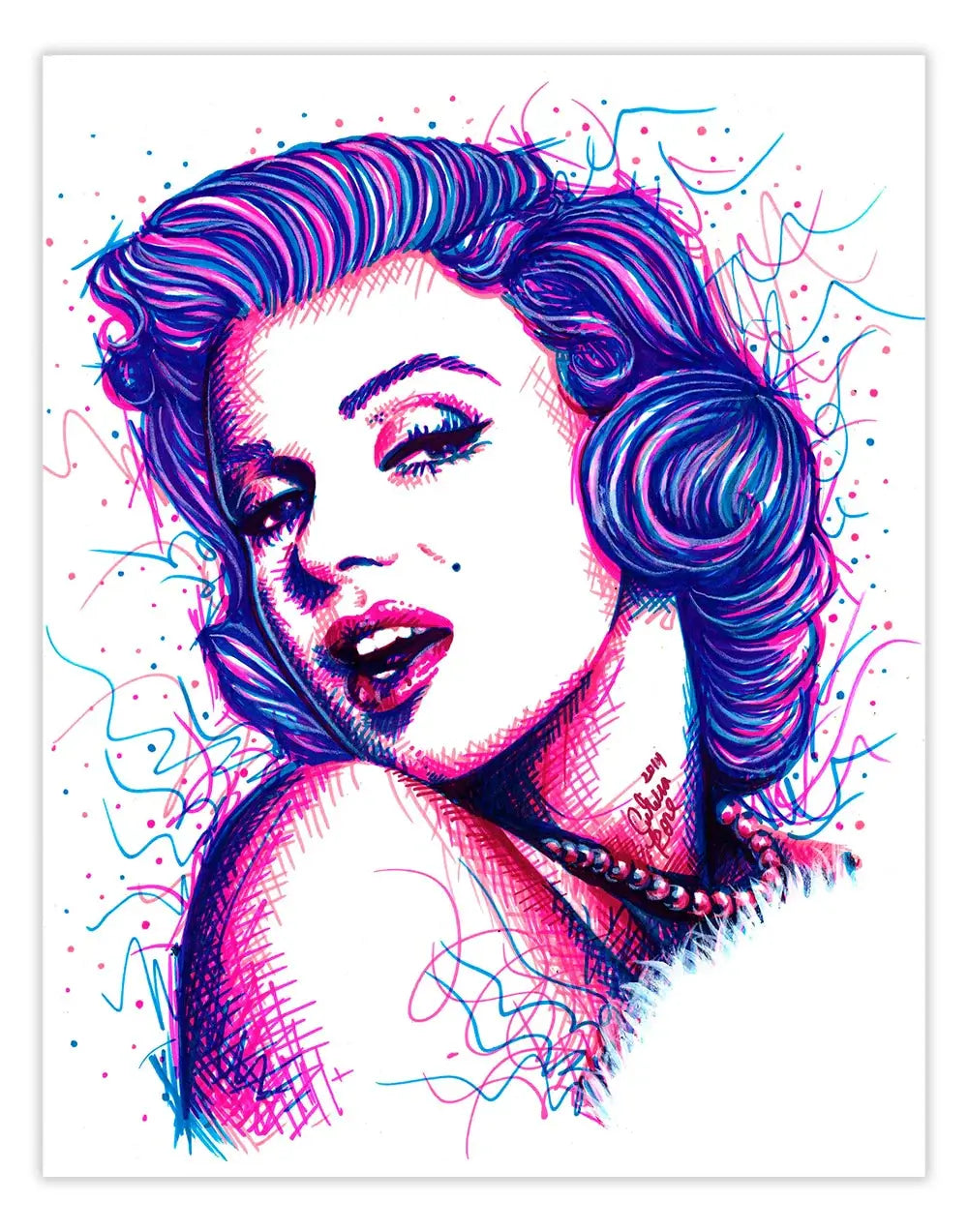 Black Market Art Company Long Live the Legend Print - Black Market Art Company - Flyclothing LLC