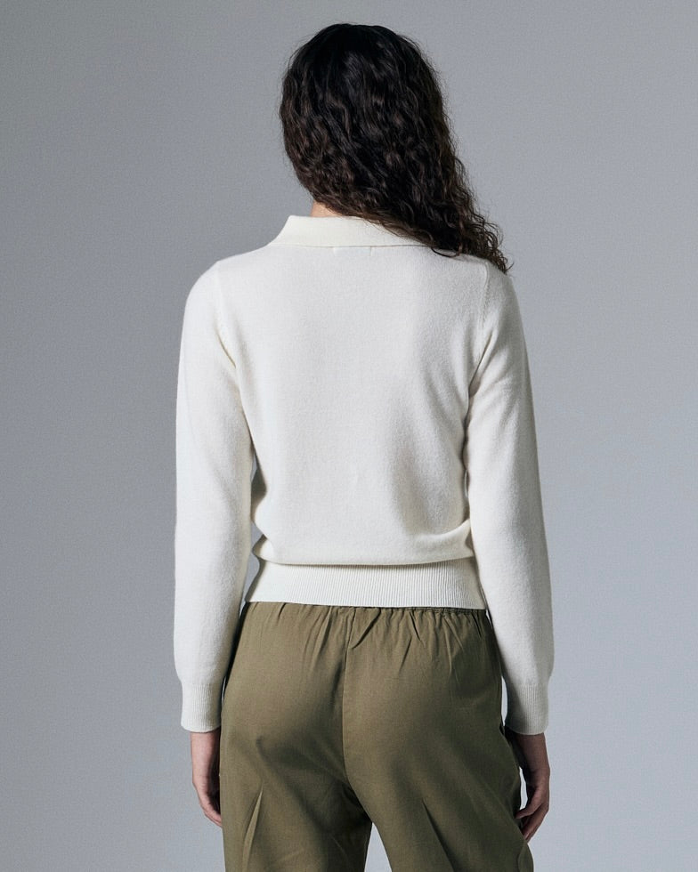 Tove Cashmere Polo - Artless Forever - Flyclothing LLC