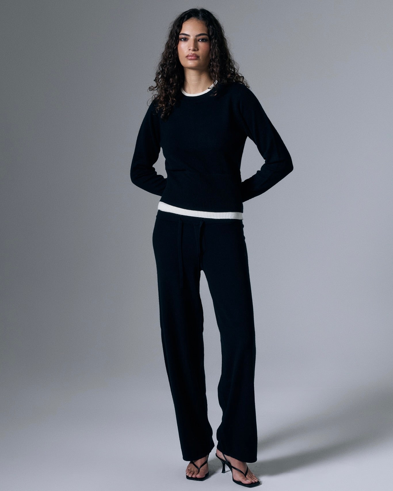 Tove Layered Cashmere Crewneck - Artless Forever - Flyclothing LLC