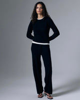 Tove Layered Cashmere Crewneck - Artless Forever - Flyclothing LLC