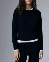 Tove Layered Cashmere Crewneck - Artless Forever - Flyclothing LLC