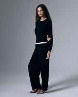 Tove Layered Cashmere Crewneck - Artless Forever - Flyclothing LLC