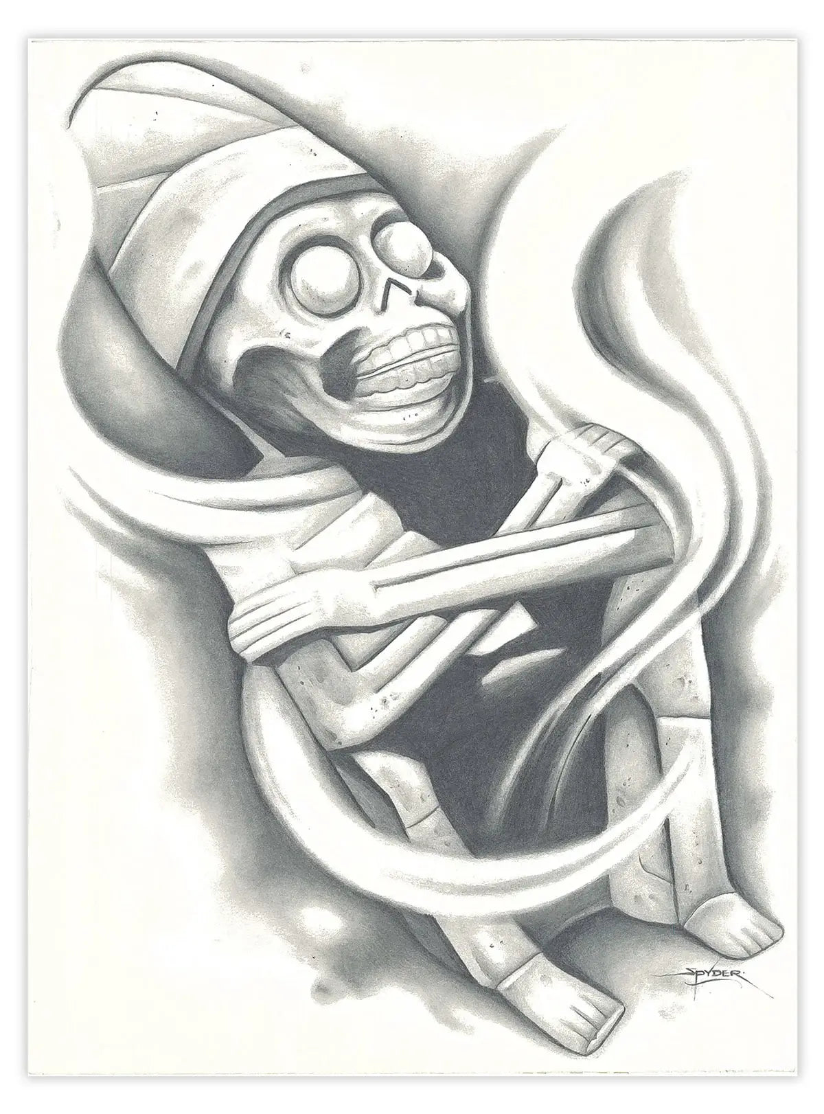 Black Market Art Company Lord of the Underworld Print - Black Market Art Company - Flyclothing LLC