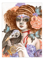 Black Market Art Company Lost Lenore Print