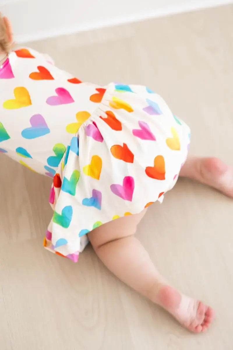 Lotta Love 3/4 Sleeve Twirl Bodysuit - Mila & Rose ® - Flyclothing LLC