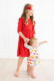 Lotta Love 3/4 Sleeve Twirl Bodysuit - Mila & Rose ®