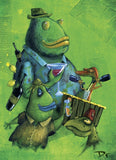Black Market Art Company Lounge Lizards Print