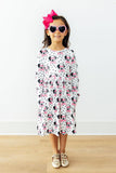 Love You Spots L/S Pocket Twirl Dress