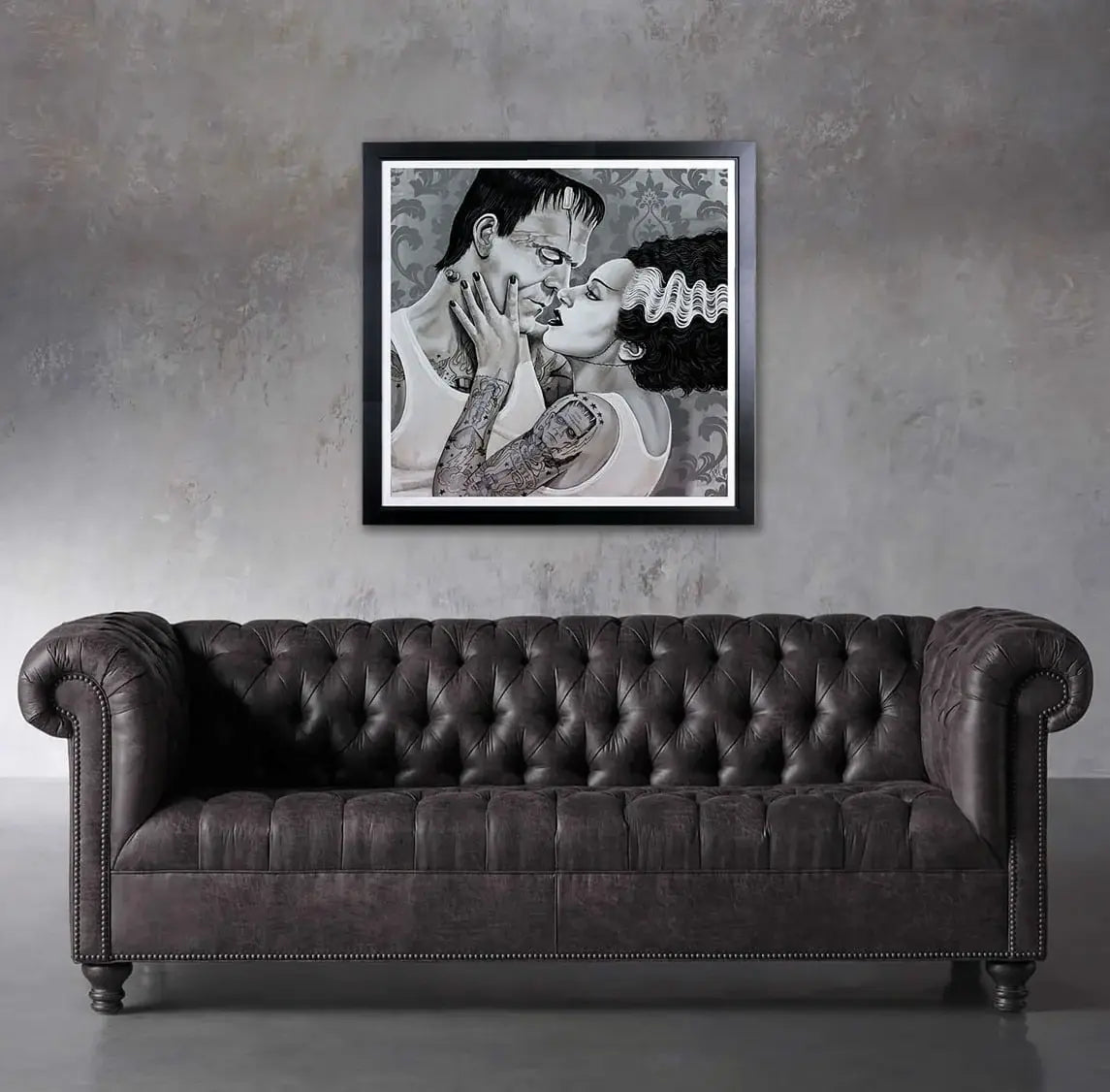 Black Market Art Company Love You to Death Limited Edition Gallery Quality Archival Paper Print Print - Black Market Art Company - Flyclothing LLC