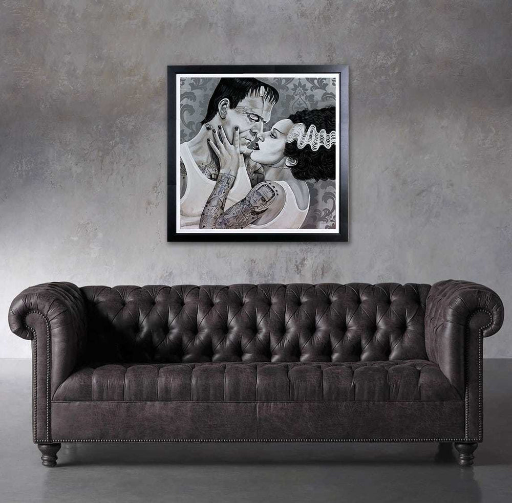 Black Market Art Company Love You to Death Limited Edition Gallery Quality Archival Paper Print Print - Black Market Art Company - Flyclothing LLC