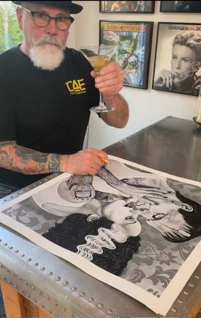 Black Market Art Company Love You to Death Limited Edition Gallery Quality Archival Paper Print Print - Black Market Art Company - Flyclothing LLC