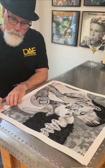 Black Market Art Company Love You to Death Limited Edition Gallery Quality Archival Paper Print Print - Black Market Art Company - Flyclothing LLC