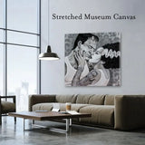 Black Market Art Company Love You to Death Print - Black Market Art Company - Flyclothing LLC