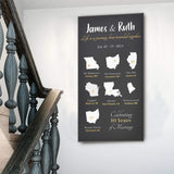 Love Is An Adventure Sign - Tailored Canvases - Flyclothing LLC