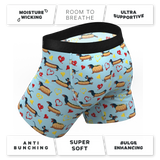 The Lovely Wiener | Wiener Dogs Ball Hammock® Pouch Underwear With Fly - Shinesty - Flyclothing LLC