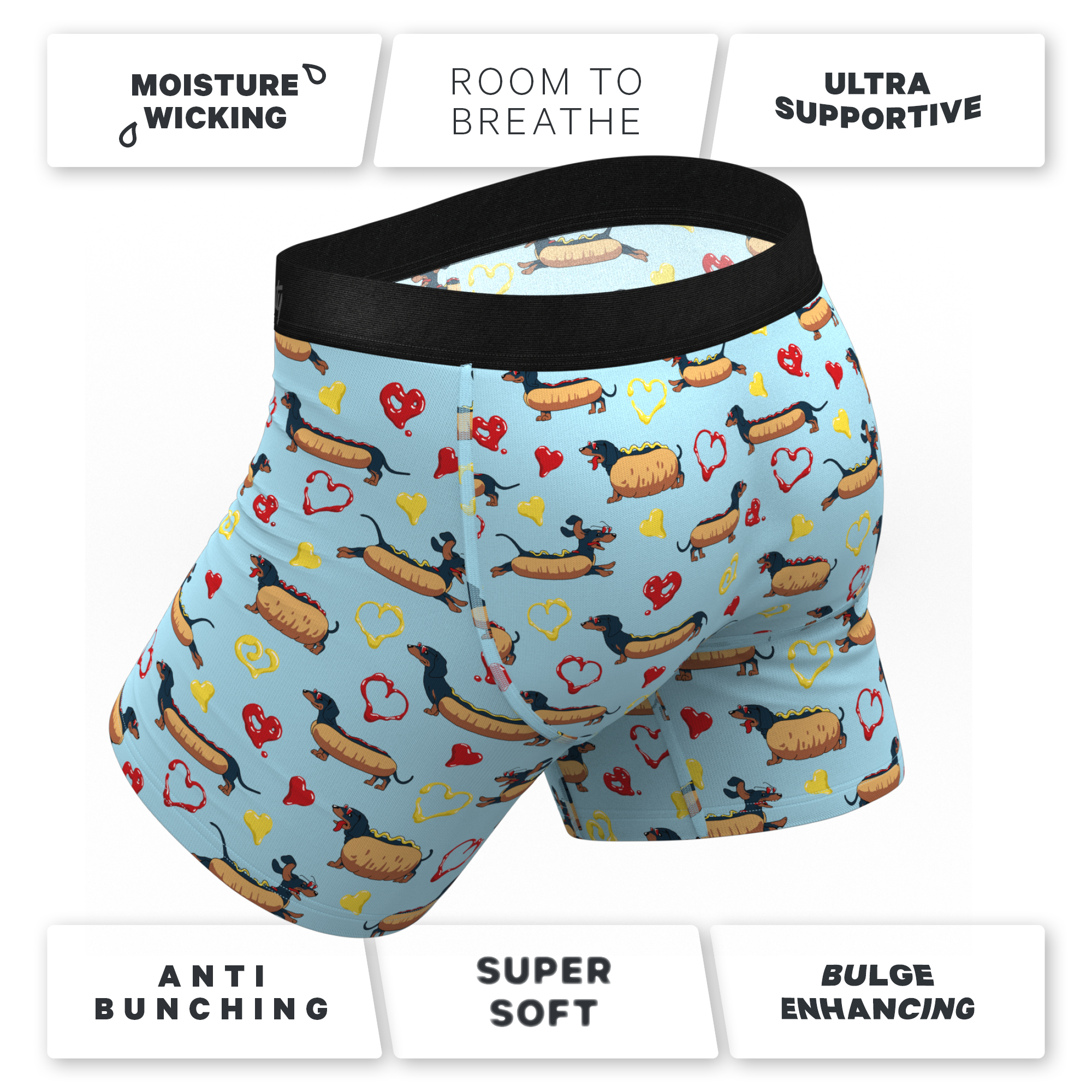 The Lovely Weiner | Weiner Dogs Ball Hammock® Pouch Underwear