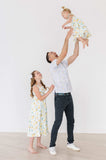 Lovely Lemons Ruffle Maxi Dress - Mila & Rose ® - Flyclothing LLC