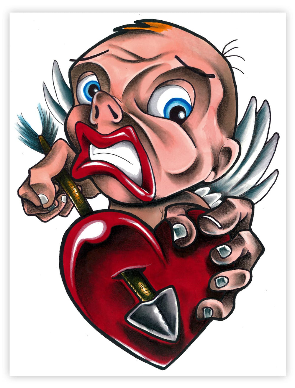 Black Market Art Company Lover Boy Print