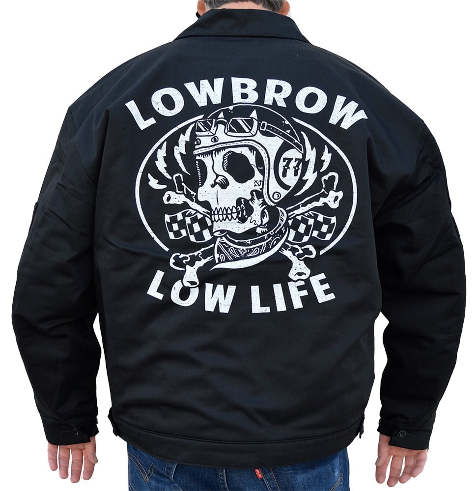 Black Market Art Company Low Life Men's Lined Shop Jacket 