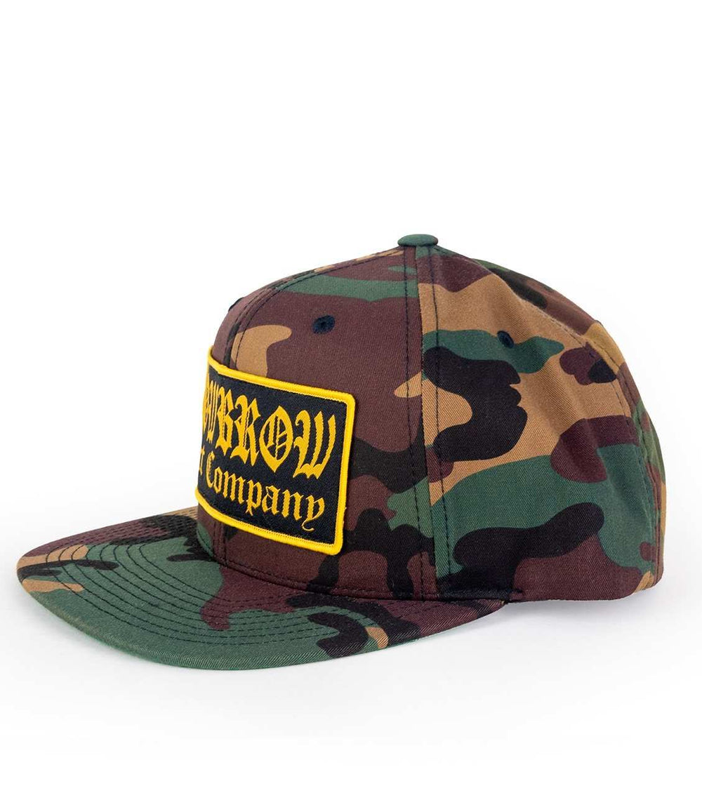 Black Market Art Company Lowbrow Snap Back Camo Hat Print - Black Market Art Company - Flyclothing LLC