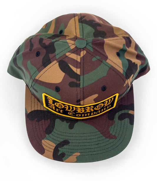 Black Market Art Company Lowbrow Snap Back Camo Hat Print - Black Market Art Company - Flyclothing LLC