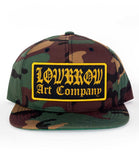 Black Market Art Company Lowbrow Snap Back Camo Hat Print - Black Market Art Company - Flyclothing LLC