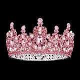 Multi Stone Cluster Crown Tiara - Madeline Love - Flyclothing LLC