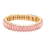 Rectangle Stone Stretch Evening Bracelet - Madeline Love - Flyclothing LLC