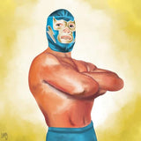 Black Market Art Company Lucha Electric Print
