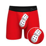 The Slice & Dice | Fuzzy Dice Ball Hammock® Pouch Underwear With Fly