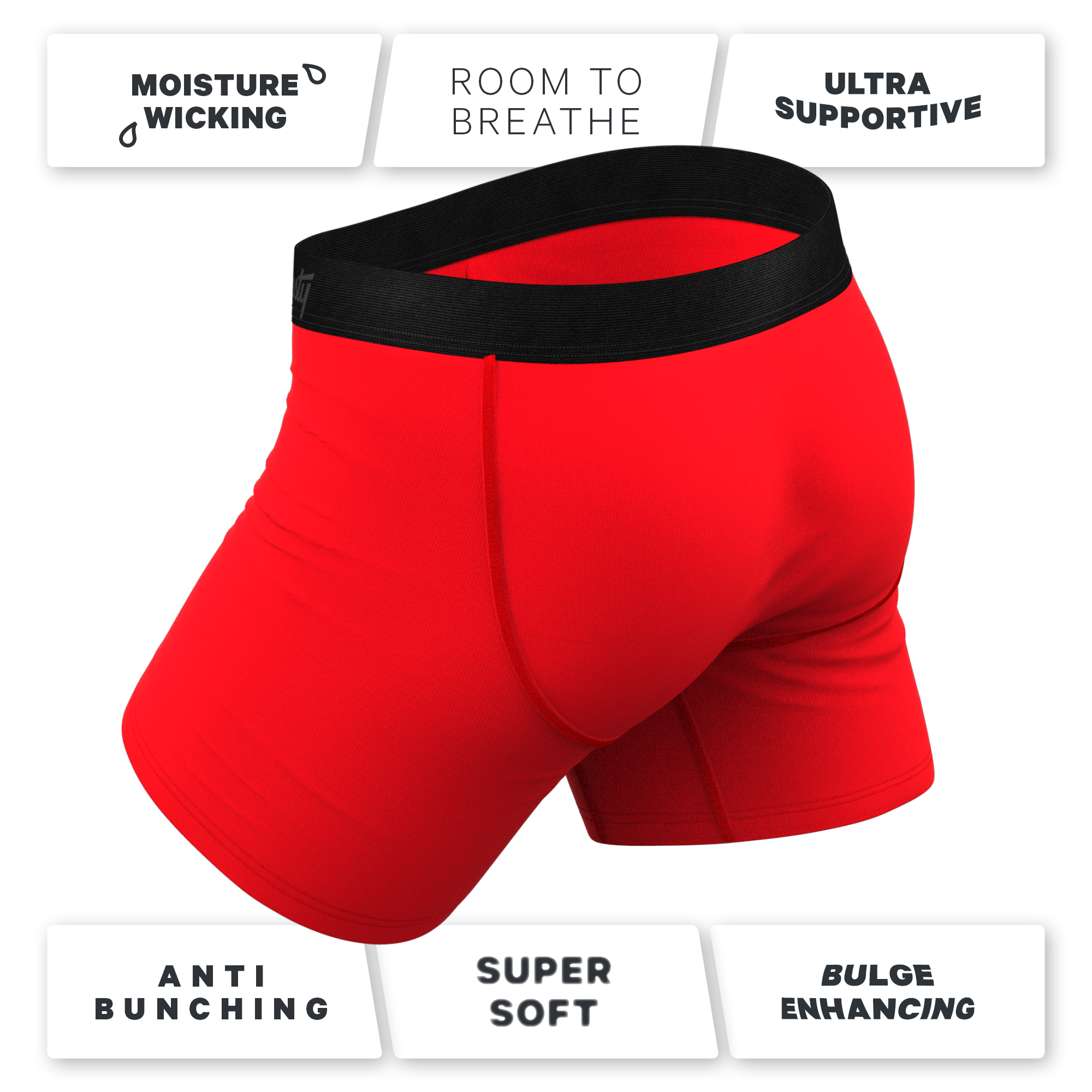 The Slice & Dice | Fuzzy Dice Ball Hammock® Pouch Underwear With Fly