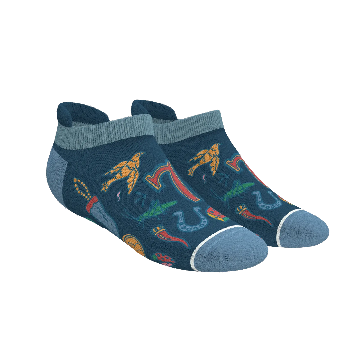 The Lucky Duck | Lucky Symbols Heel Hammock™ Ankle Socks - Shinesty - Flyclothing LLC